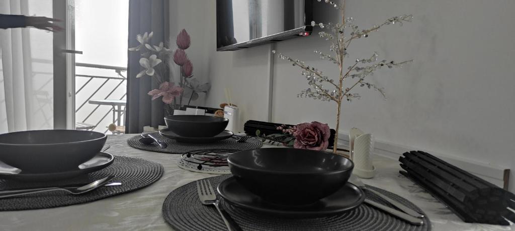 TV a/nebo společenská místnost v ubytování Divcibare As apartmani