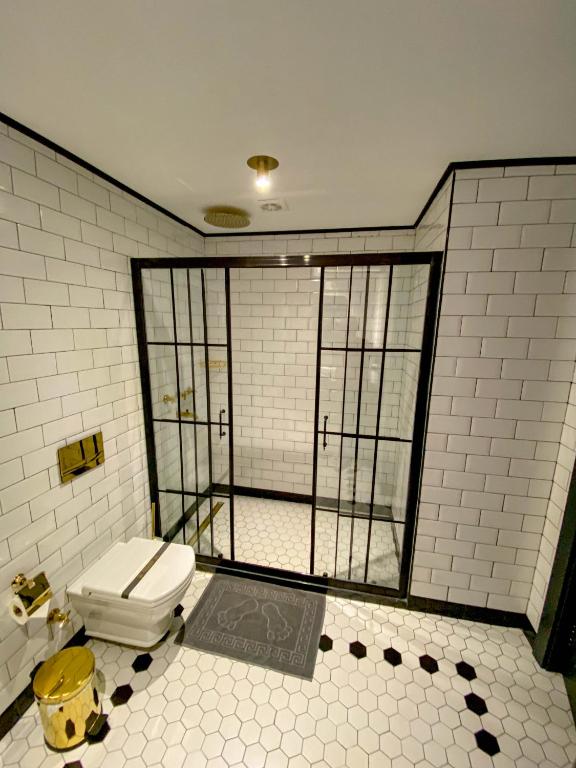 Koupelna v ubytování A11 HOTEL BOSPHORUS