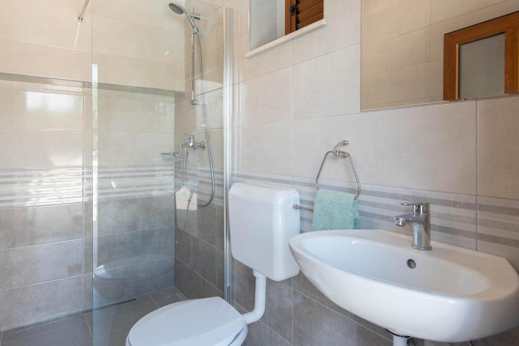 Kúpeľňa v ubytovaní Holiday Villa Mirce - Lovište
