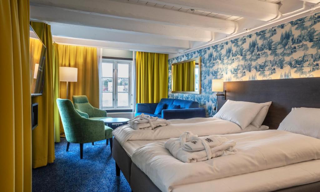 Postel nebo postele na pokoji v ubytování Thon Hotel Kristiansund