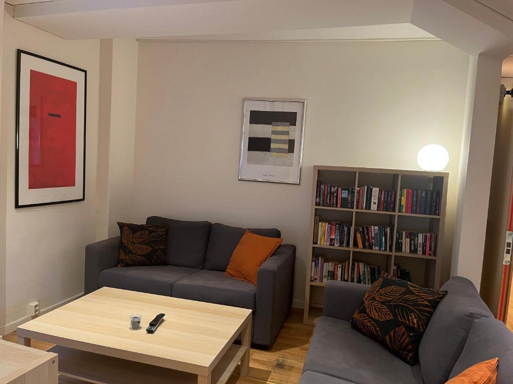 Posezení v ubytování City Hostel Bergen