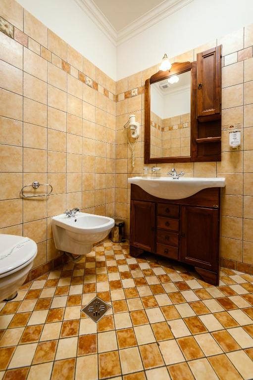 Koupelna v ubytování Aparthotel Iosefin Residence