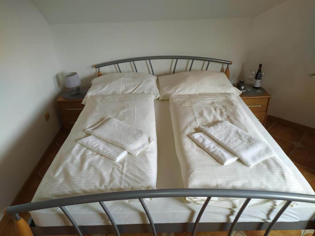 Postel nebo postele na pokoji v ubytování Apartmány Orava - Zuberec
