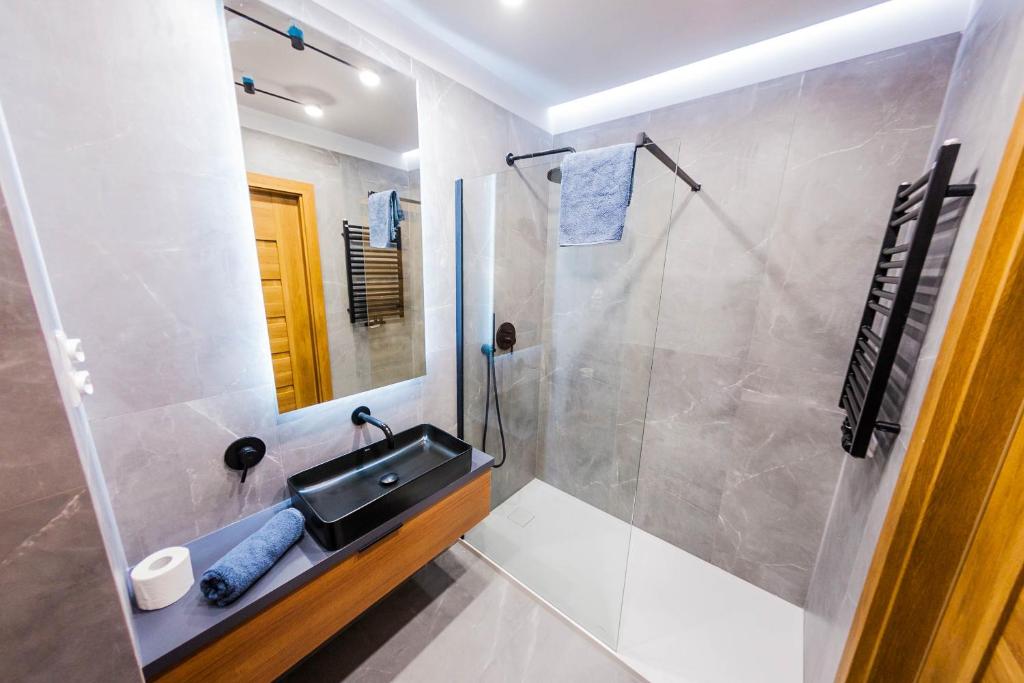 Kúpeľňa v ubytovaní Euro Riverside Luxury Apartment 2