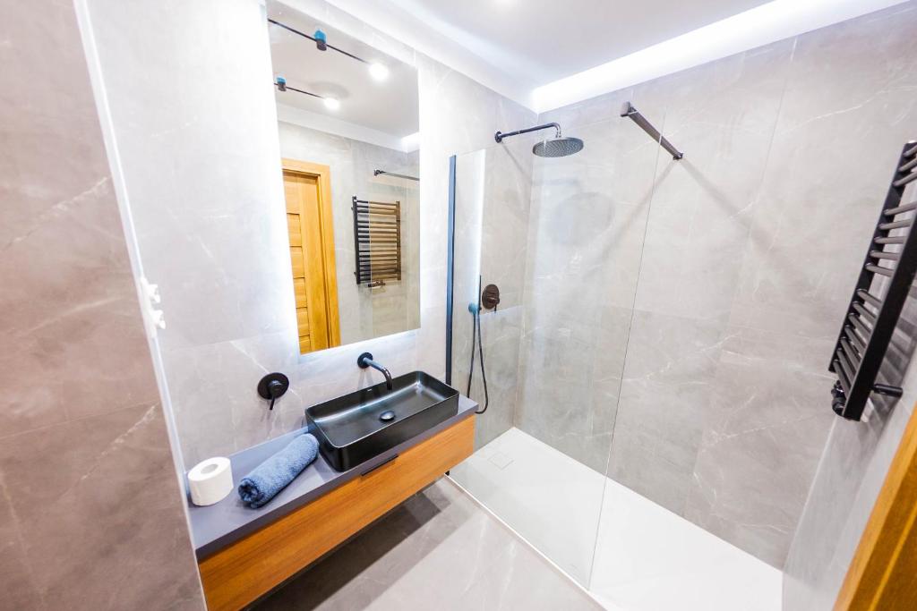 Kúpeľňa v ubytovaní Euro Riverside Luxury Apartment 2