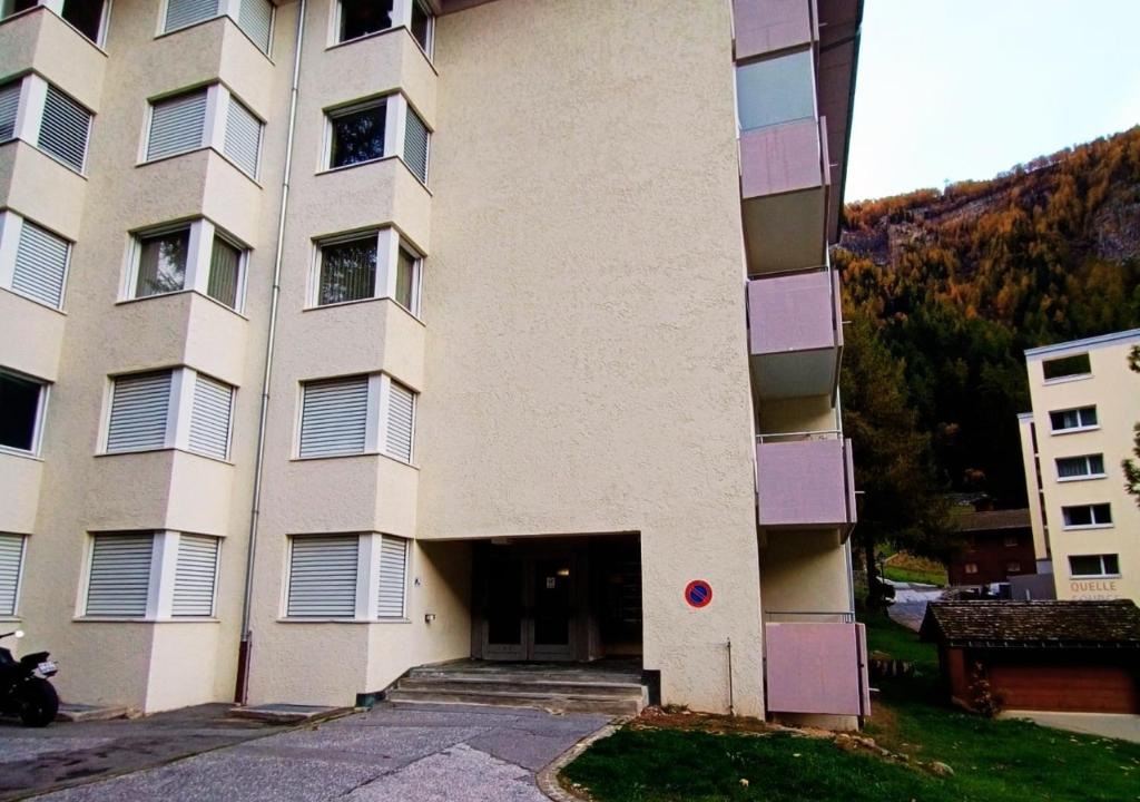 Budova, kde se apartmán nachází