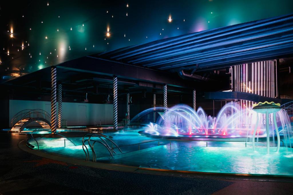 Bazén v ubytování Holiday Club Saimaan Rauha nebo v jeho okolí