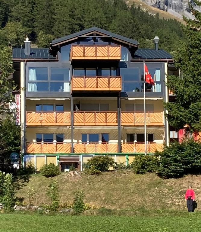 Nespecifikovaný výhled na hory nebo výhled na hory při pohledu z apartmánu