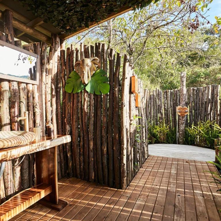 Zahrada ubytování BubbleSky Glamping 40 min from Medellin
