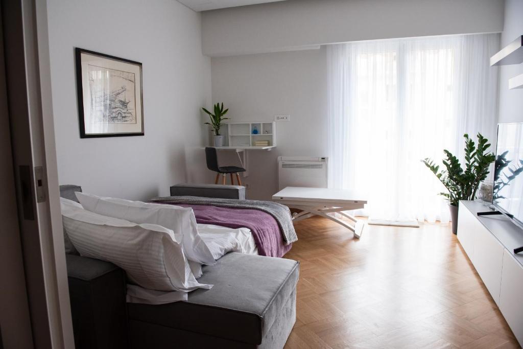 Posedenie v ubytovaní Katia Modern Apartment in Athens