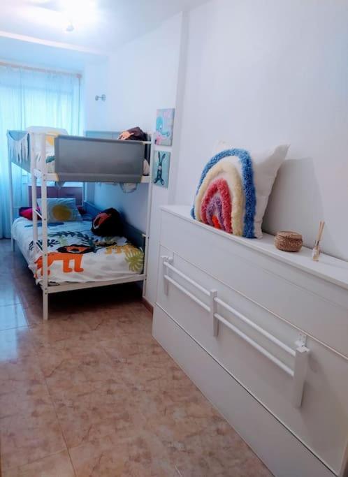 Postel nebo postele na pokoji v ubytování Apartamento coqueto