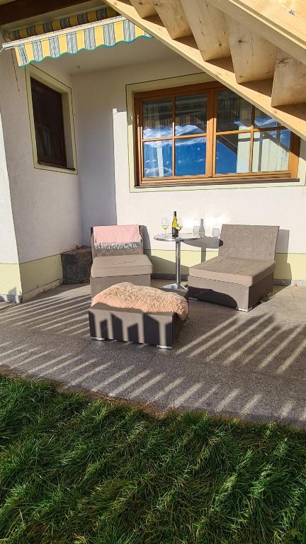Posedenie v ubytovaní Appartement Schwindelfrei