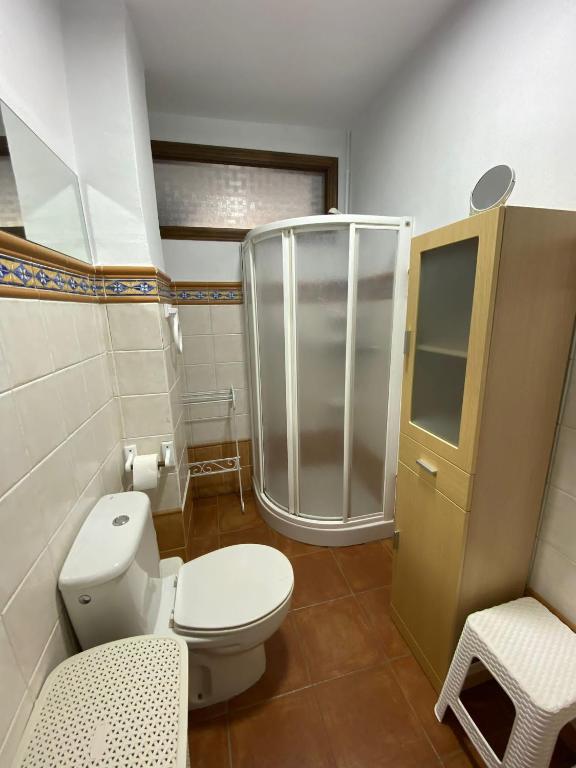 A bathroom at Mirador De La Axarquia