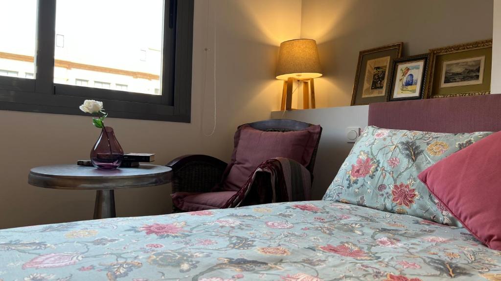 Posteľ alebo postele v izbe v ubytovaní Love Rent4 Málaga Pacifico