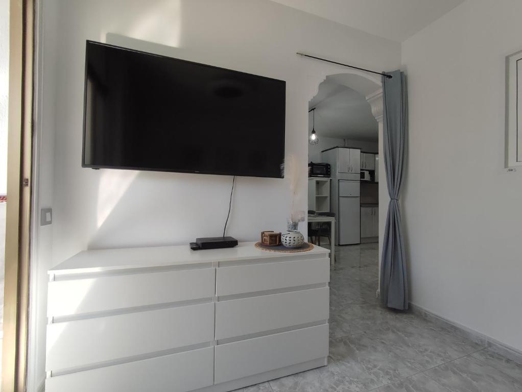 Kuchyň nebo kuchyňský kout v ubytování Vivienda Agaete Parque