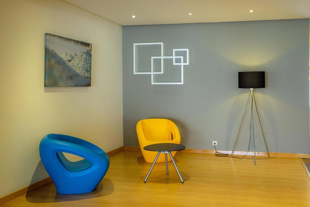 TV a/nebo společenská místnost v ubytování Hotel Santa Maria Playa