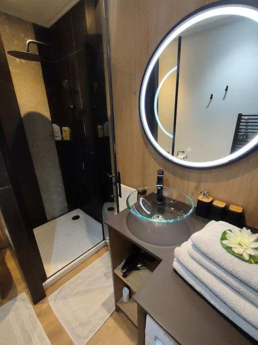 Kúpeľňa v ubytovaní Magnifique 3 étoiles en hyper centre avec place privée