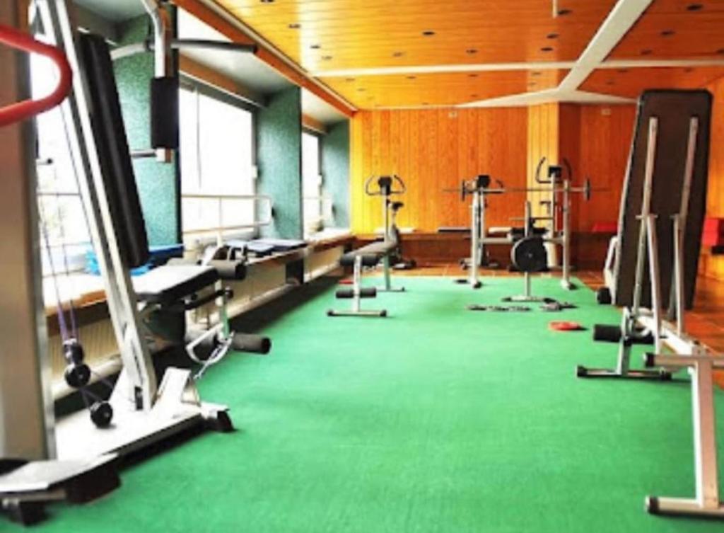 Fitness centrum a/nebo fitness zařízení v ubytování Appartamento Nives