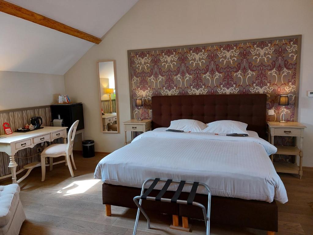 Postel nebo postele na pokoji v ubytování B&B Bloonwinning