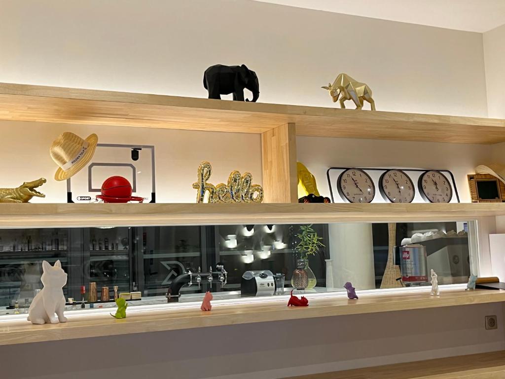 Kuchyň nebo kuchyňský kout v ubytování Golden Tulip Porto-Vecchio