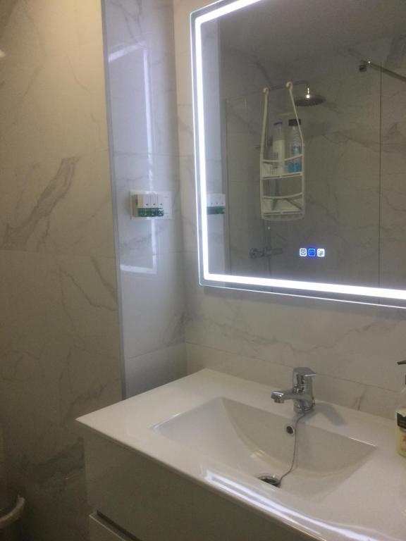 Kúpeľňa v ubytovaní Piso 110m² en el Palo con parking cerca de la playa