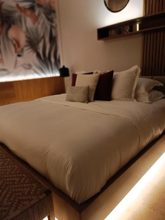 Postel nebo postele na pokoji v ubytování Hotel Casona del Porvenir