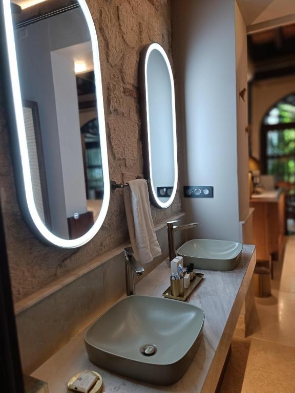 Koupelna v ubytování Hotel Casona del Porvenir