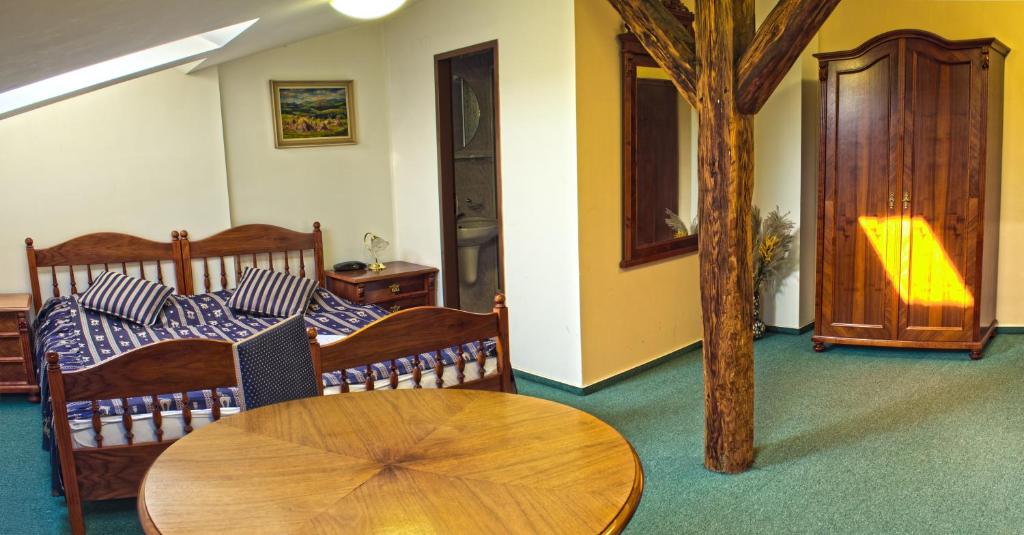 Posezení v ubytování Hotel Zlatá Stoupa