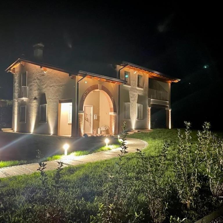 Zahrada ubytování B&B Casa Pralunghi