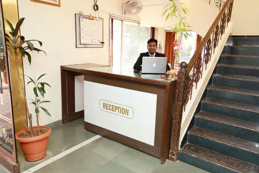 Vstupní hala nebo recepce v ubytování Hotel Manik Moti