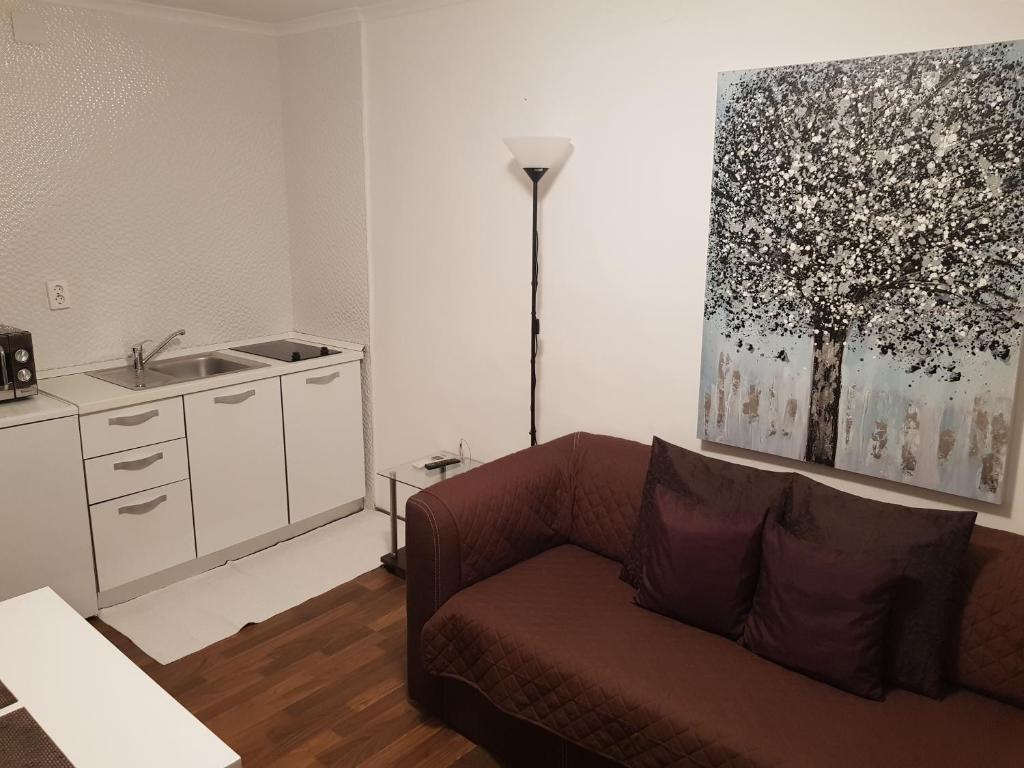 Posezení v ubytování Apartments Minerva