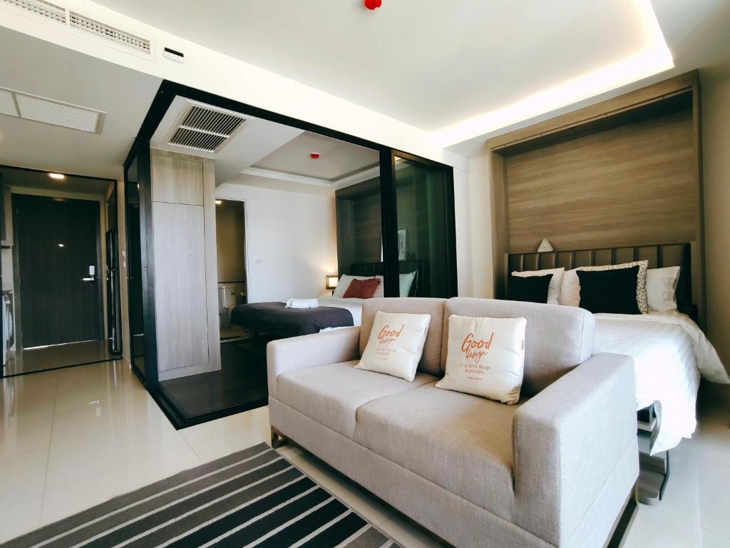 Circle Rein Sukhumvit 12 #1BR#Pool&Gym#Near Terminal 21#Max4 - Departamento