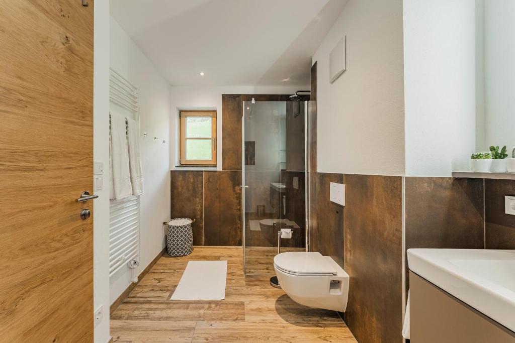 Koupelna v ubytování Dachstein West Apartment T3