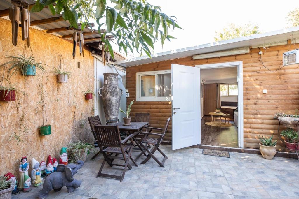 Patio nebo venkovní prostory v ubytování Bubas place