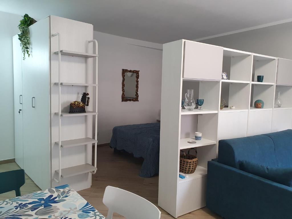 Posteľ alebo postele v izbe v ubytovaní LA CASA DI IA