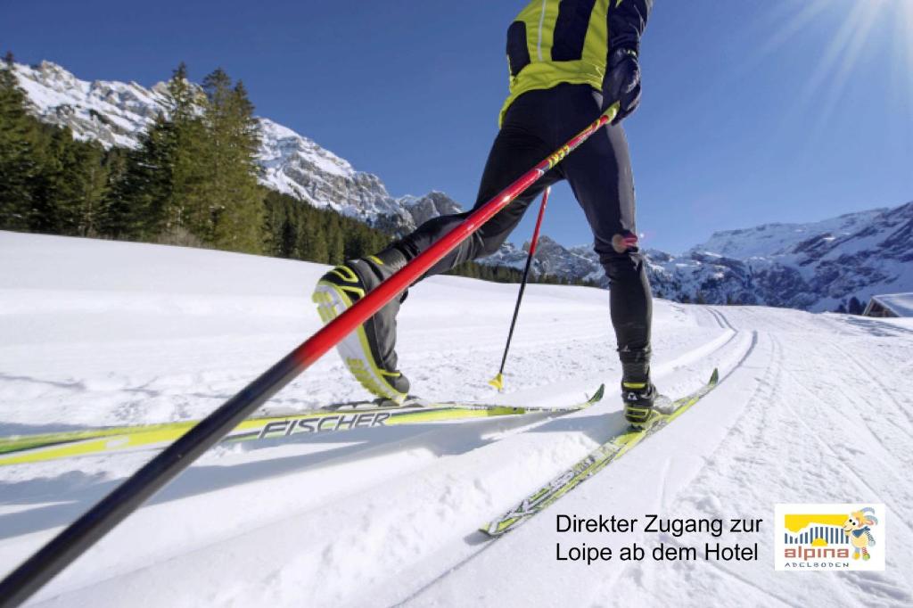 Lyžování v hotelu nebo okolí