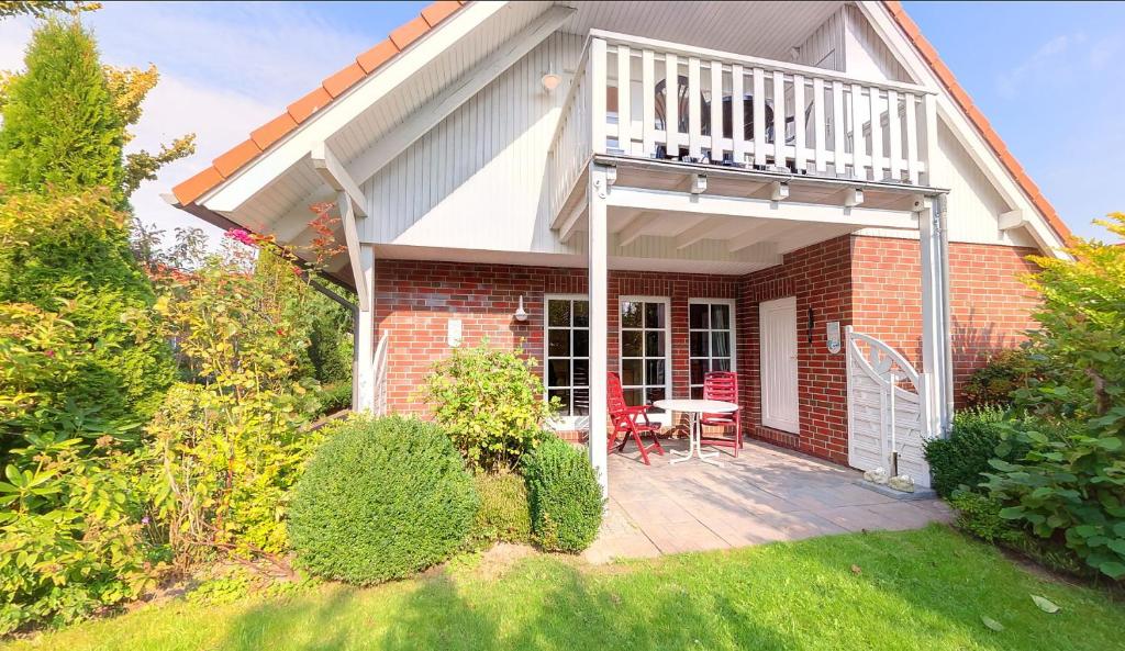 Κήπος έξω από το Appartement Ketsch Kutter - Nordseebad Burhave