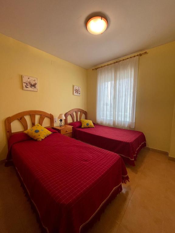 Postel nebo postele na pokoji v ubytování Alpen1 Residencial Edison