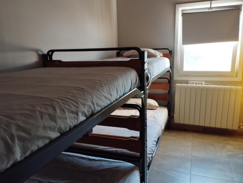 Postel nebo postele na pokoji v ubytování Alarpe Aterpetxea BSS00035