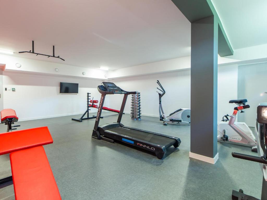 Posilňovňa alebo fitness centrum v ubytovaní CHILLIapartamenty - Bliżej Morza - KARLA