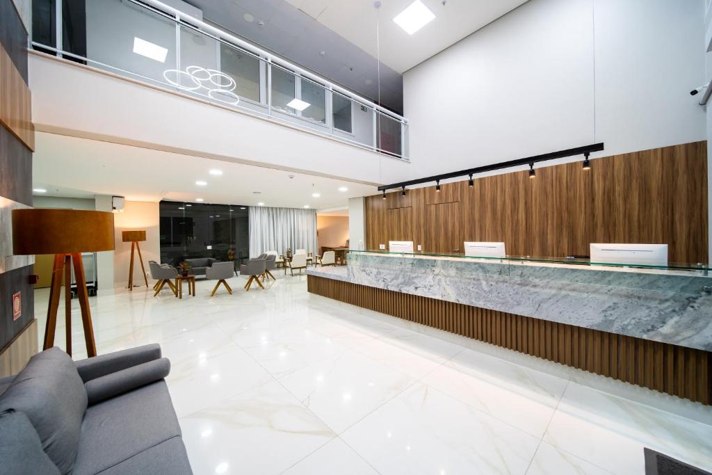 Bazén v ubytování Stop Way Hotel Fortaleza nebo v jeho okolí