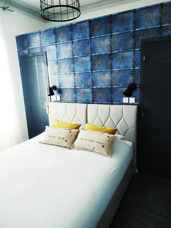 Posteľ alebo postele v izbe v ubytovaní Hipster suites - Chez Axelle -