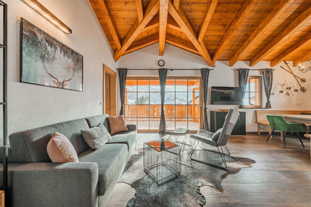 Posezení v ubytování Dachstein West Apartment T5
