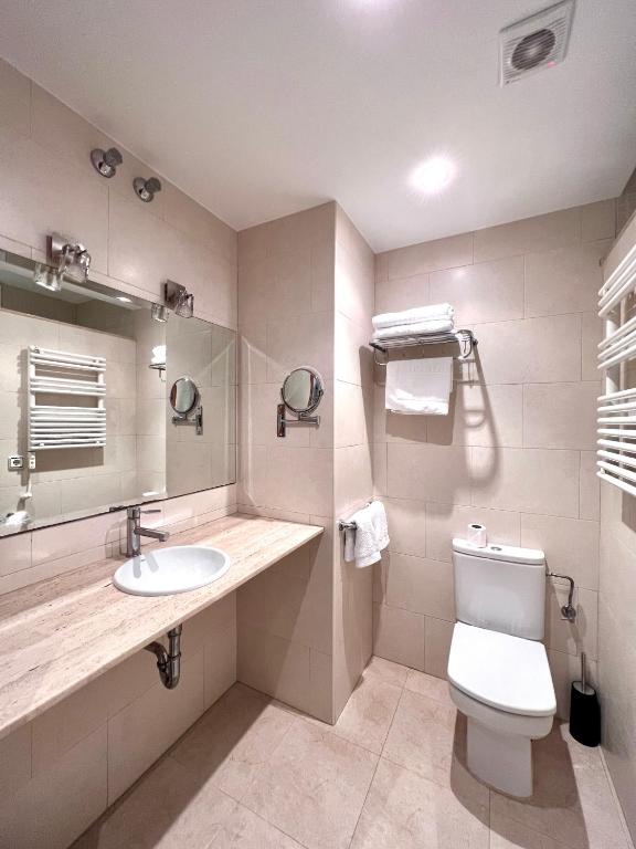 Koupelna v ubytování Hostal Apolo