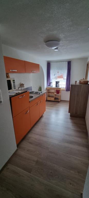Kuchnia lub aneks kuchenny w obiekcie Schäfflers Ferienwohnungen