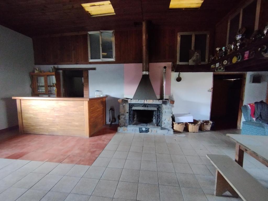 Kuchyň nebo kuchyňský kout v ubytování Alarpe Aterpetxea BSS00035