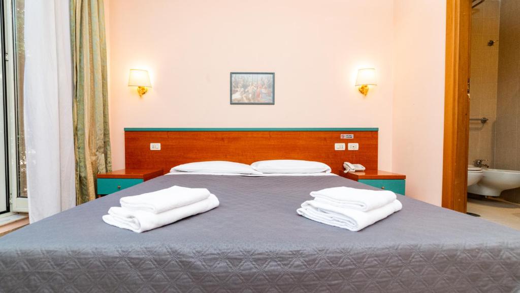 A bed or beds in a room at Hotel Center 1