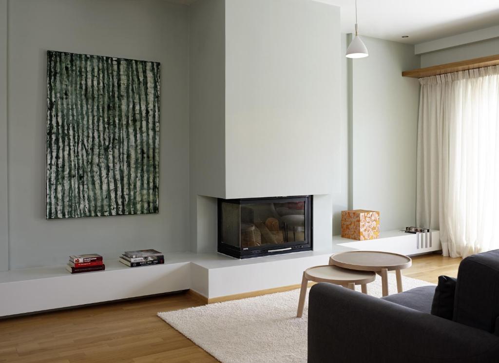 Een TV en/of entertainmentcenter bij Scale Suites
