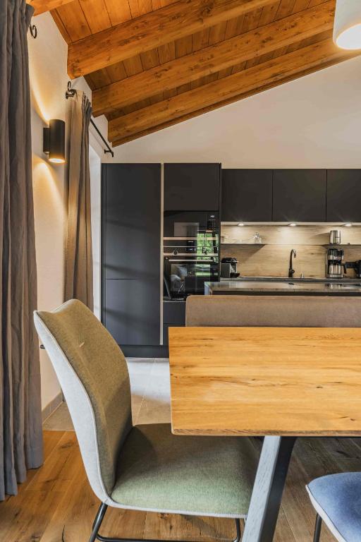 Kuchyň nebo kuchyňský kout v ubytování Dachstein West Apartment T4