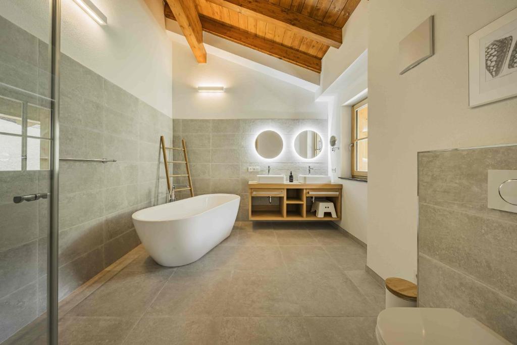 Koupelna v ubytování Dachstein West Apartment T4